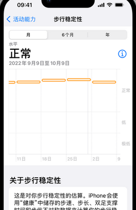 杨浦iPhone手机维修如何在iPhone开启'步行稳定性通知'