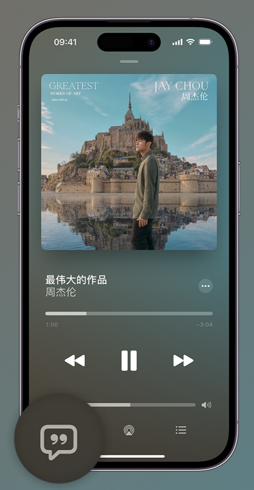 杨浦iphone维修分享如何在iPhone上使用Apple Music全新唱歌功能 